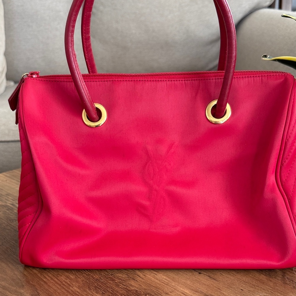 ** YSL ** Red Boston Rare Speedy - Picture 3 of 15
